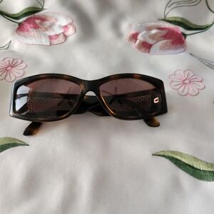 NOS VALENTINO V605 CAMOUFLAGE GOLD Sunglasses